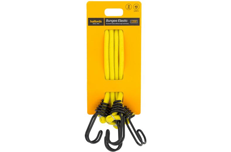 Halfords Bungee Elastic 45cm x2 Halfords Bungee Elastic 45cm x2