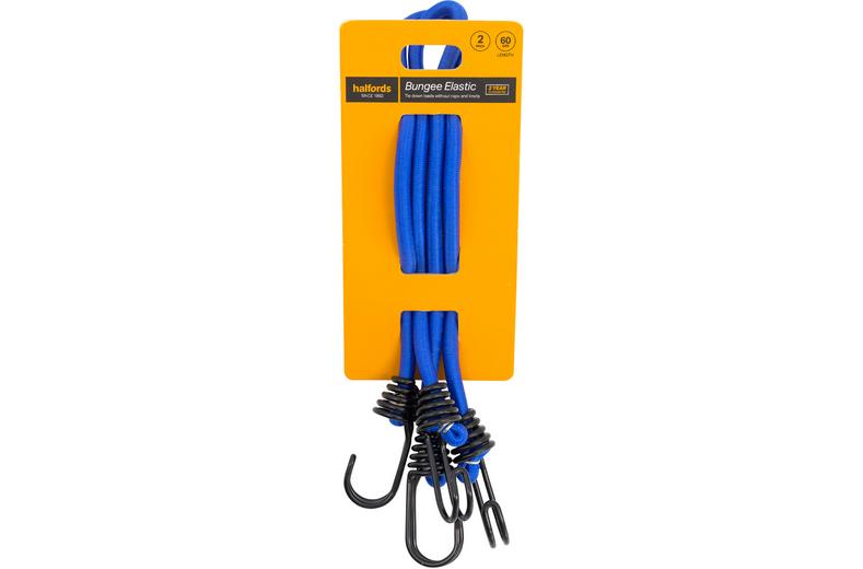 Halfords Bungee Elastic 60cm x2 Halfords Bungee Elastic 60cm x2