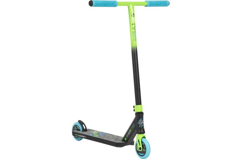Invert Supreme Jamie Hull Journey 1 Stunt Scooter – Black/Green/Blue Invert Supreme Jamie Hull Journey 1 Stunt Scooter – Black/Green/Blue