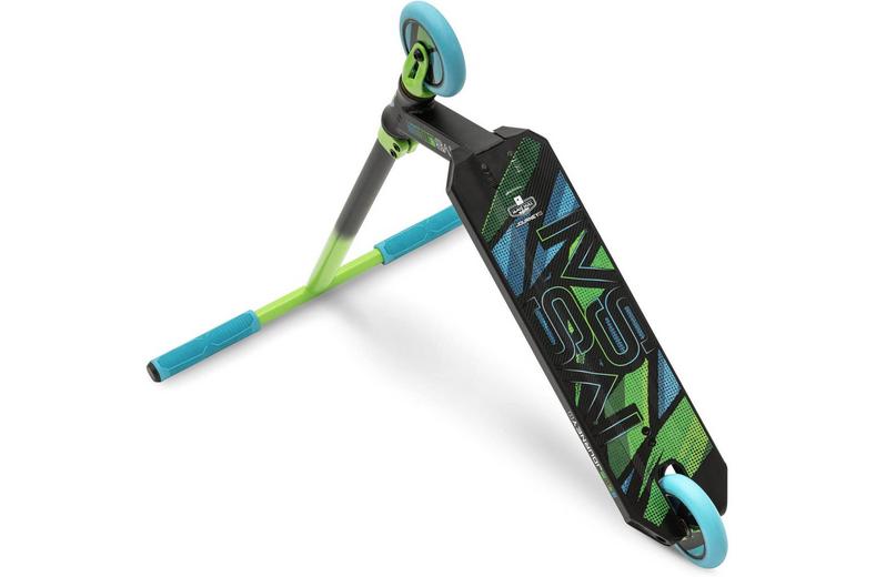 Invert Supreme Jamie Hull Journey 1 Stunt Scooter – Black/Green/Blue Invert Supreme Jamie Hull Journey 1 Stunt Scooter – Black/Green/Blue
