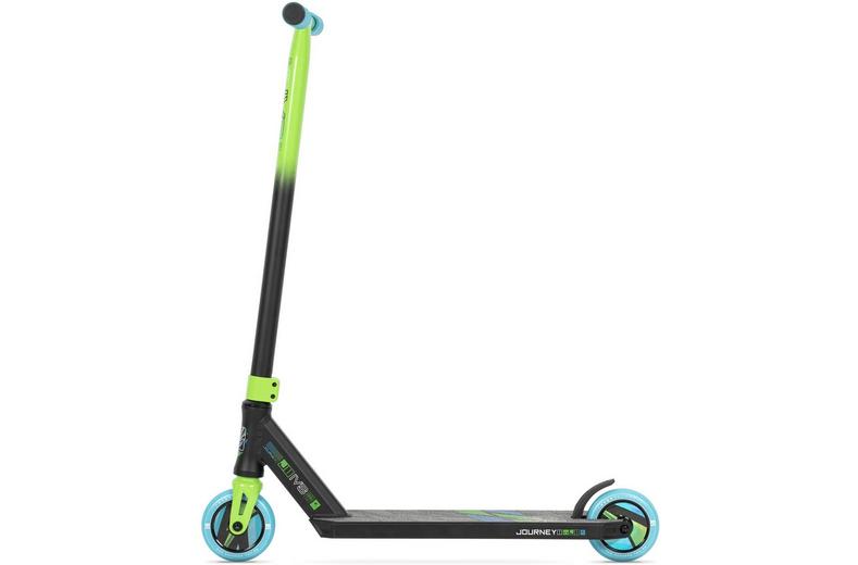 Invert Supreme Jamie Hull Journey 1 Stunt Scooter – Black/Green/Blue Invert Supreme Jamie Hull Journey 1 Stunt Scooter – Black/Green/Blue