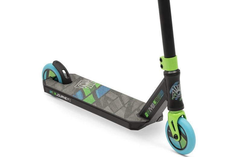 Invert Supreme Jamie Hull Journey 1 Stunt Scooter – Black/Green/Blue Invert Supreme Jamie Hull Journey 1 Stunt Scooter – Black/Green/Blue