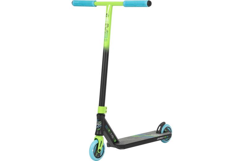 Invert Supreme Jamie Hull Journey 1 Stunt Scooter – Black/Green/Blue Invert Supreme Jamie Hull Journey 1 Stunt Scooter – Black/Green/Blue