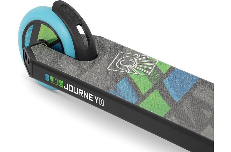 Invert Supreme Jamie Hull Journey 1 Stunt Scooter – Black/Green/Blue Invert Supreme Jamie Hull Journey 1 Stunt Scooter – Black/Green/Blue