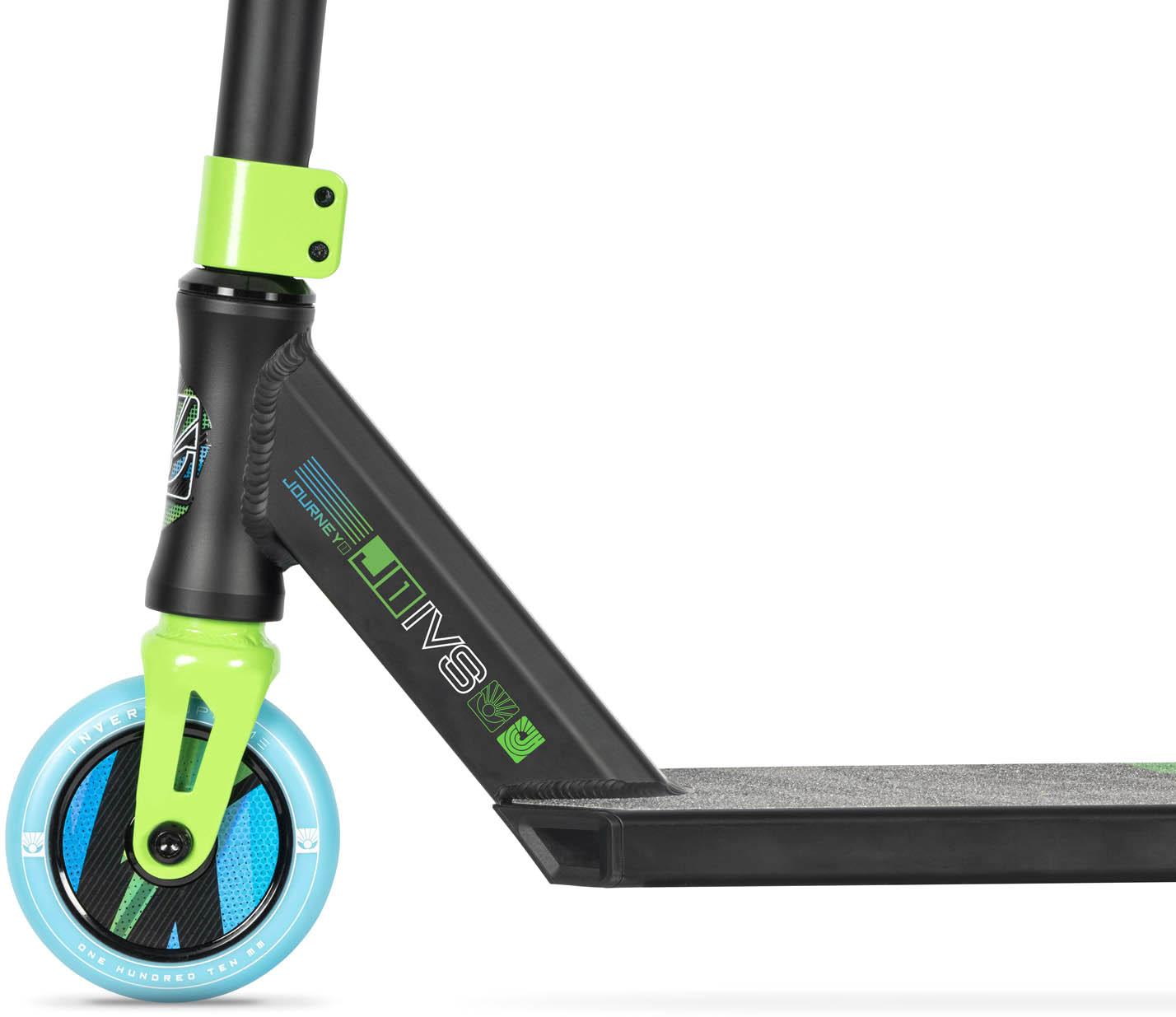 Invert Supreme Jamie Hull Journey 1 Stunt Scooter – Black/Green/Blue