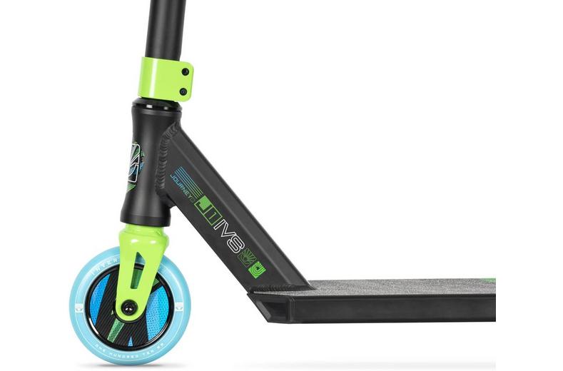Invert Supreme Jamie Hull Journey 1 Stunt Scooter – Black/Green/Blue Invert Supreme Jamie Hull Journey 1 Stunt Scooter – Black/Green/Blue