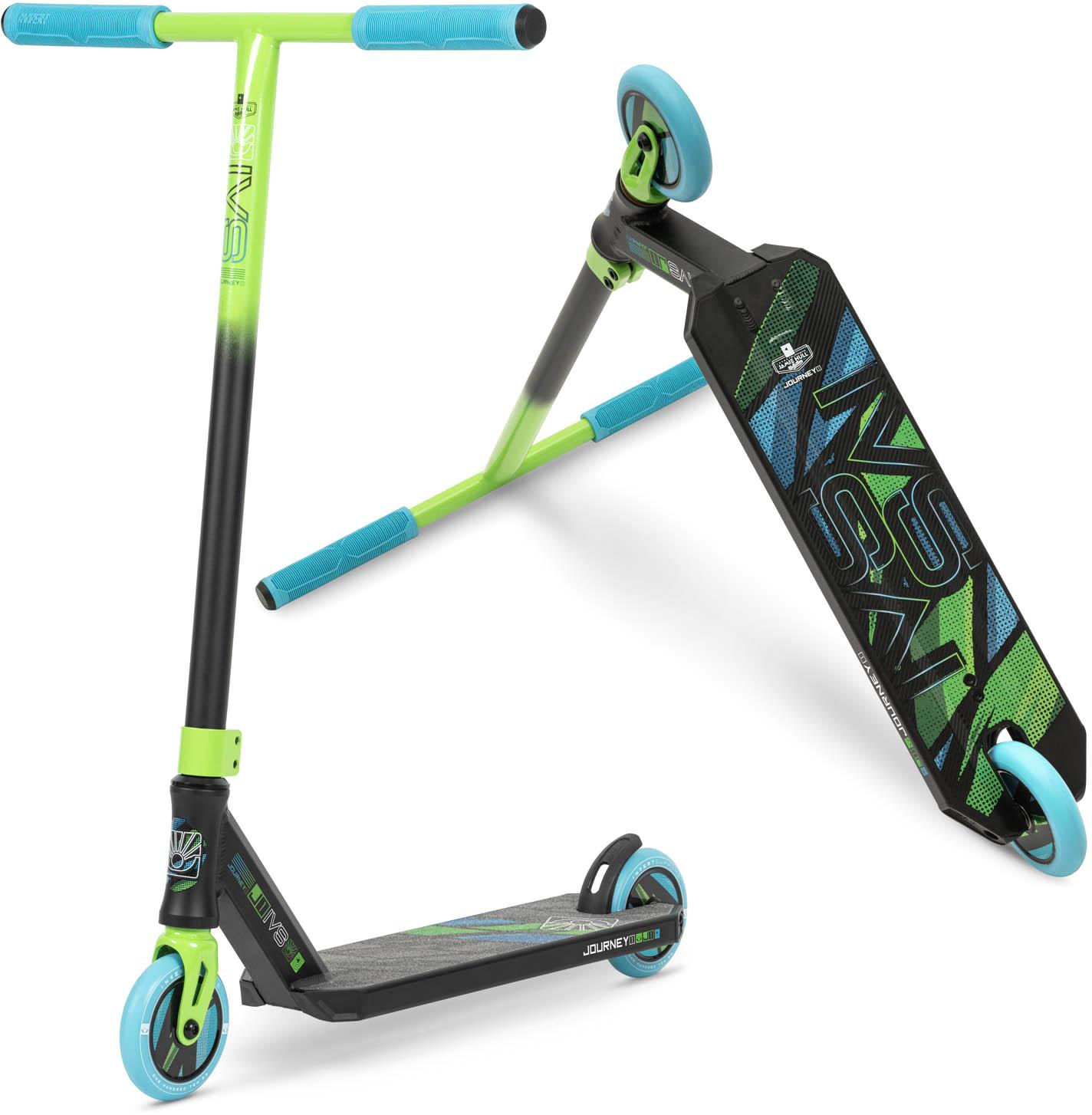 Invert Supreme Jamie Hull Journey 1 Stunt Scooter – Black/Green/Blue