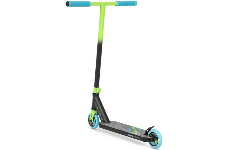 Invert Supreme Jamie Hull Journey 1 Stunt Scooter – Black/Green/Blue Invert Supreme Jamie Hull Journey 1 Stunt Scooter – Black/Green/Blue