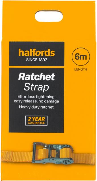 Halfords 6m Ratchet Strap