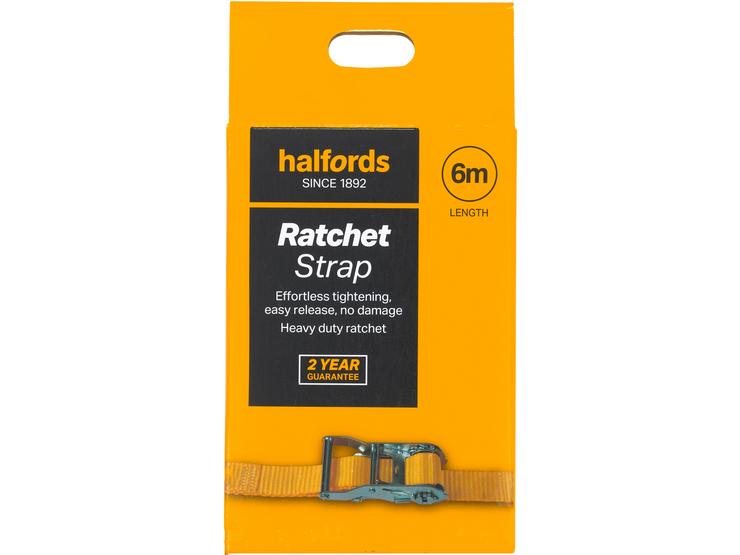 Halfords 6m Ratchet Strap