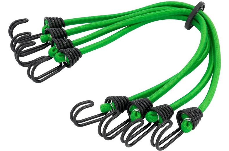 Halfords 45cm Hook Bungee Elastic x8 Halfords 45cm Hook Bungee Elastic x8