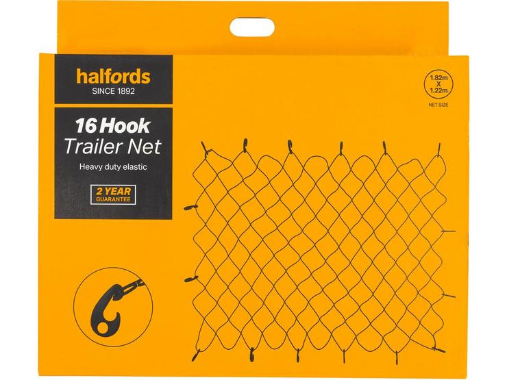 Halfords 16 Hook Trailer Net