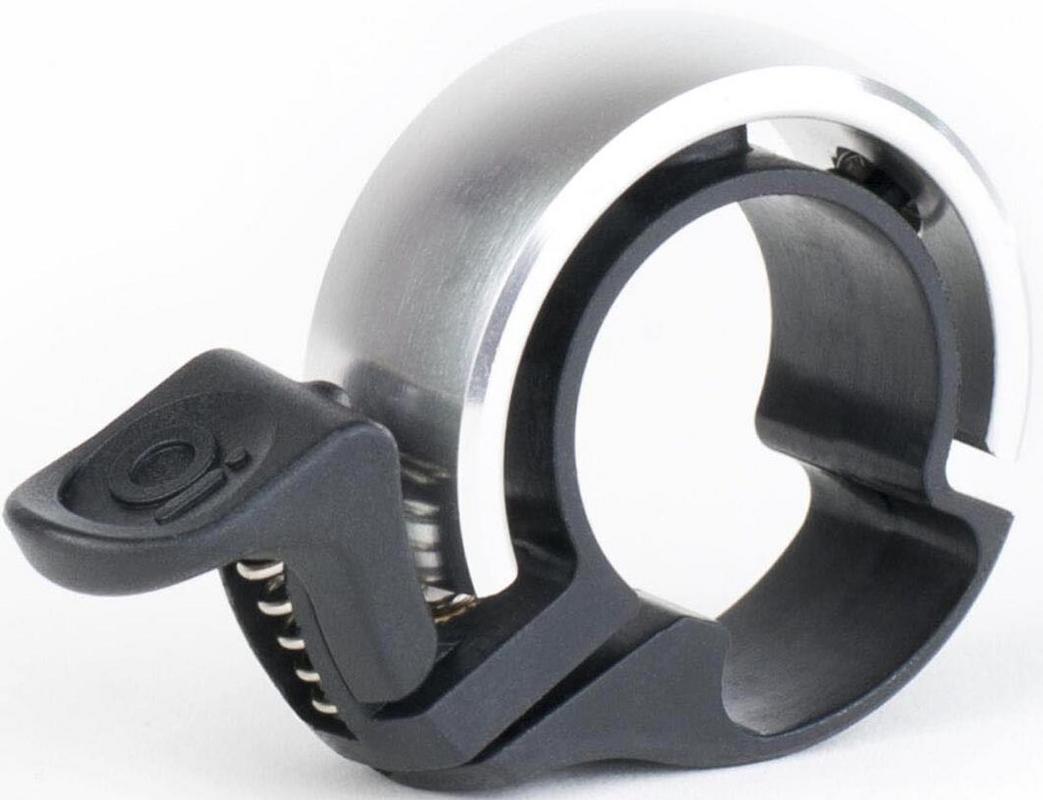 Halfords Knog Oi Classic Bike Bell Large Silver | Extra 8% off for BC Members