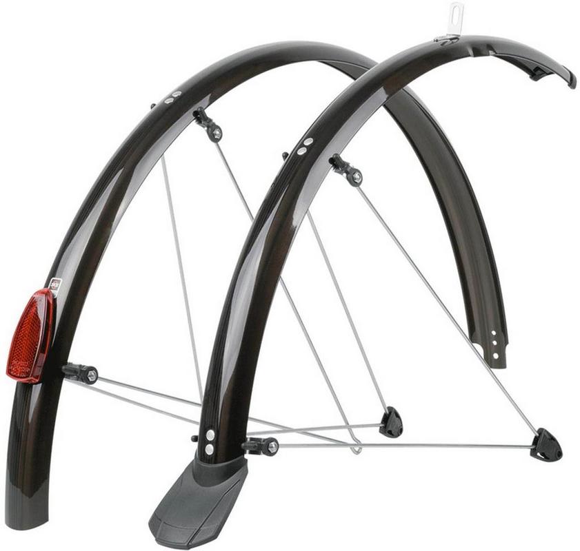 Halfords SKS Sks Chromoplastics Mudguard Set Black 700C 45Mm | Extra 8% off for BC Members