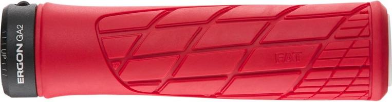 Halfords ERGON Ergon Ga2 Fat Grips, Risky Red | Extra 8% off for BC Members