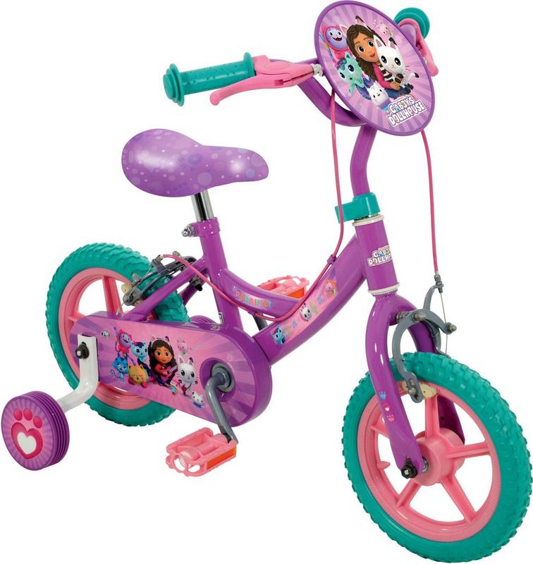 Halfords Gabby's Dollhouse Kids Bike -  12 Inch Wheel | Extra 8% off for BC Members