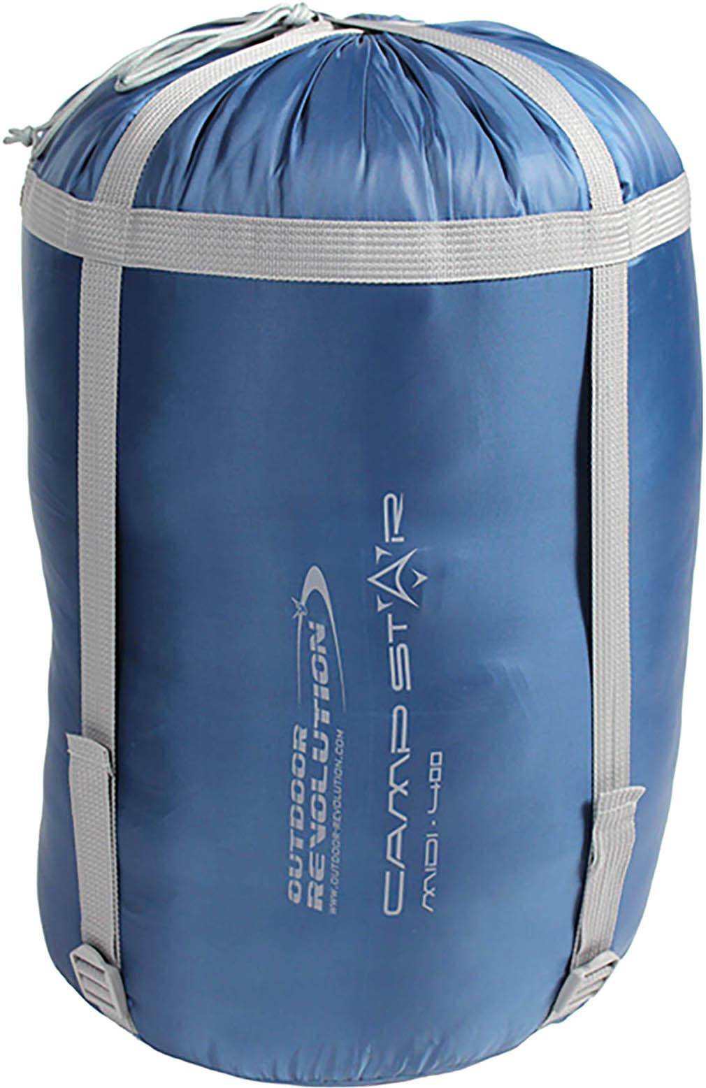 Outdoor Revolution Campstar Midi 400 DL Sleeping Bag, Ensign Blue