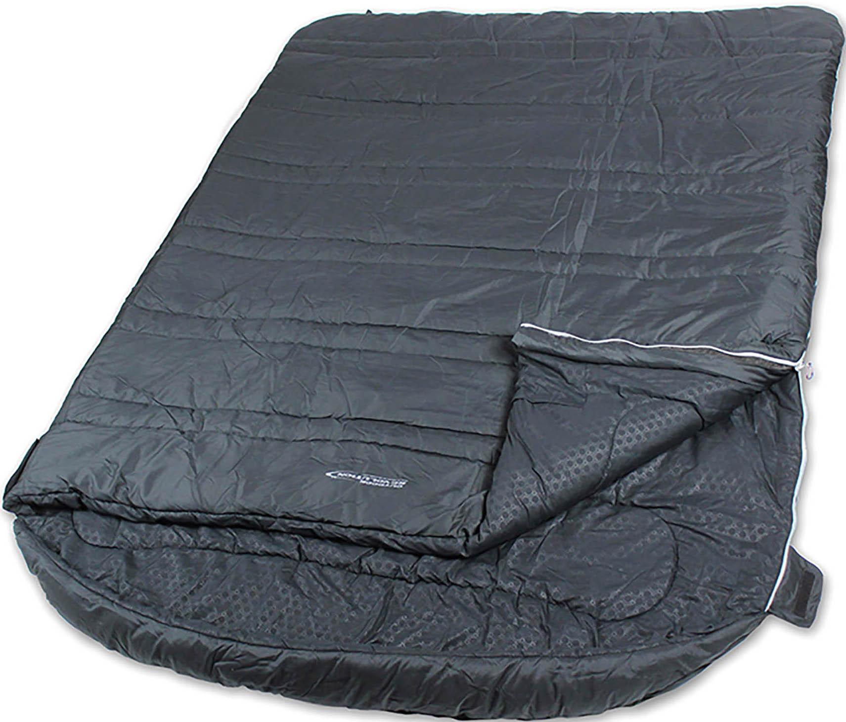 Outdoor Revolution Sun Star Double 200 SL Sleeping Bag, Charcoal Halfords UK