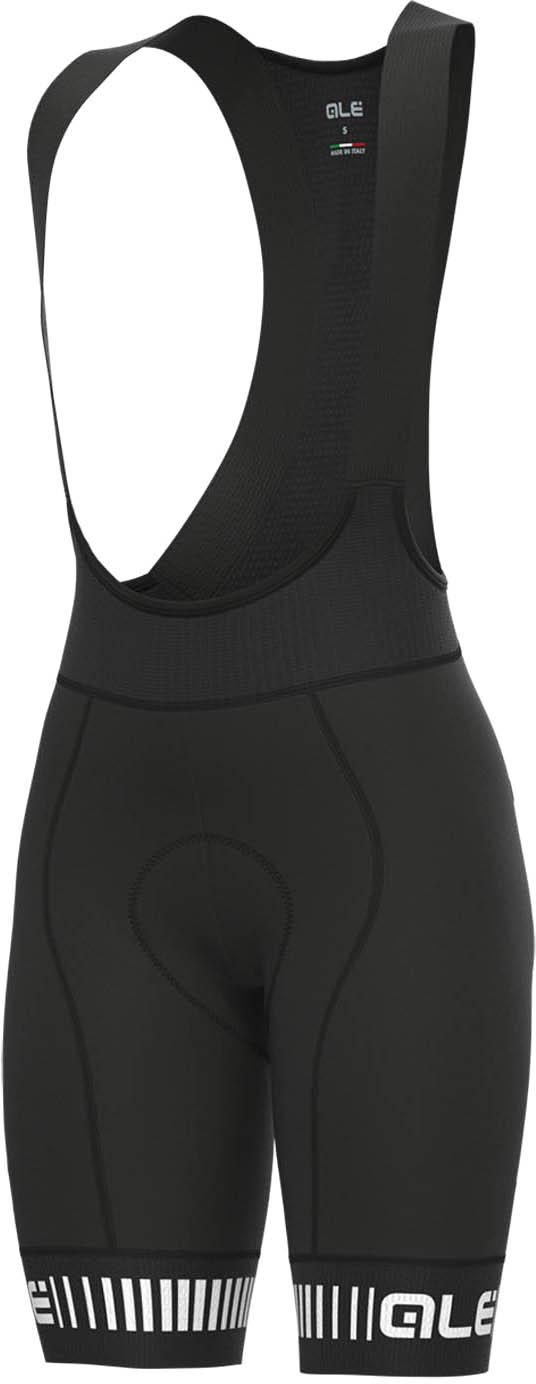 Strada PR-R Womens Bibshorts, Black/White, XL
