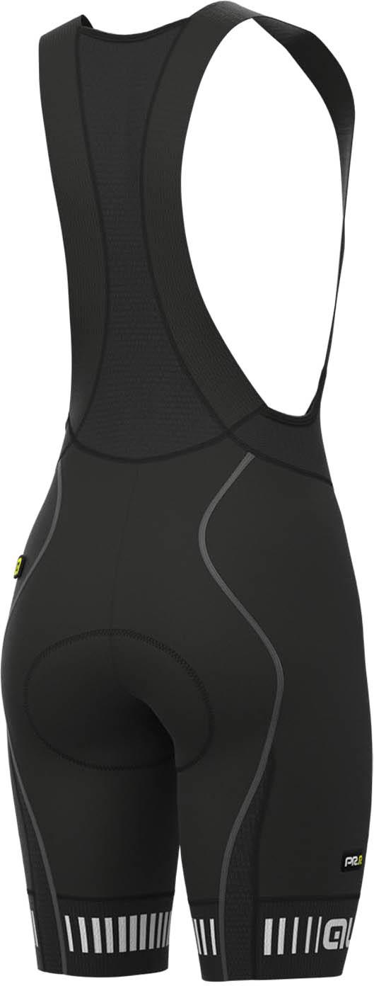 Strada PR-R Womens Bibshorts, Black/White, XL