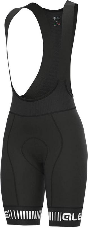 Halfords Ale Strada Pr-R Womens Bibshorts, Black/White, S | Extra 8% off for BC Members