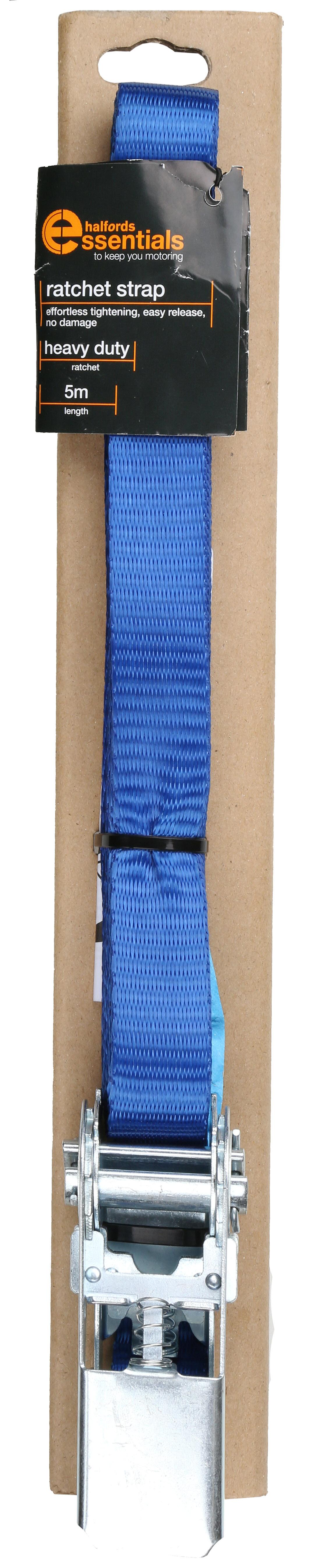 Halfords Essentials 5m Ratchet Strap Halfords UK