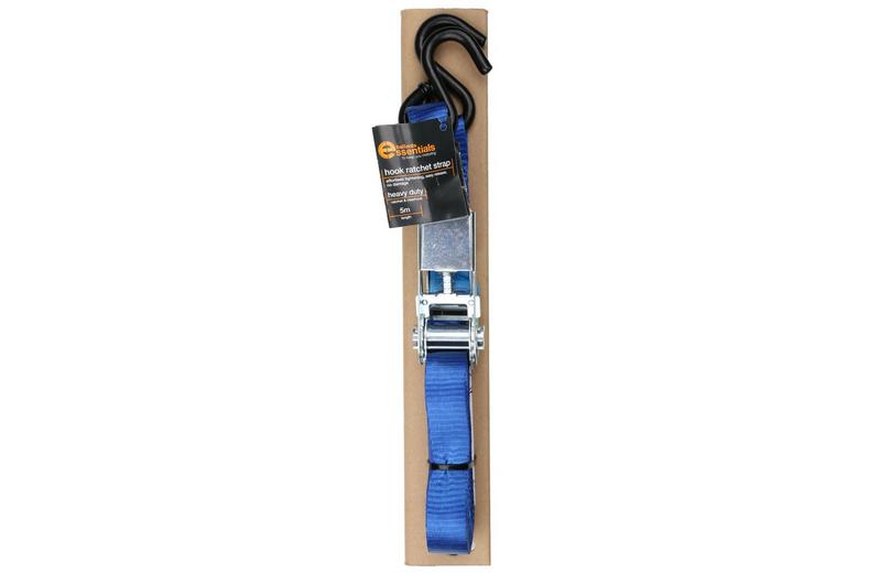 Halfords Essentials 5m Hook Ratchet Strap Halfords Essentials 5m Hook Ratchet Strap