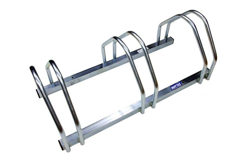 Mottez 3 Bike Floor Rack Mottez 3 Bike Floor Rack