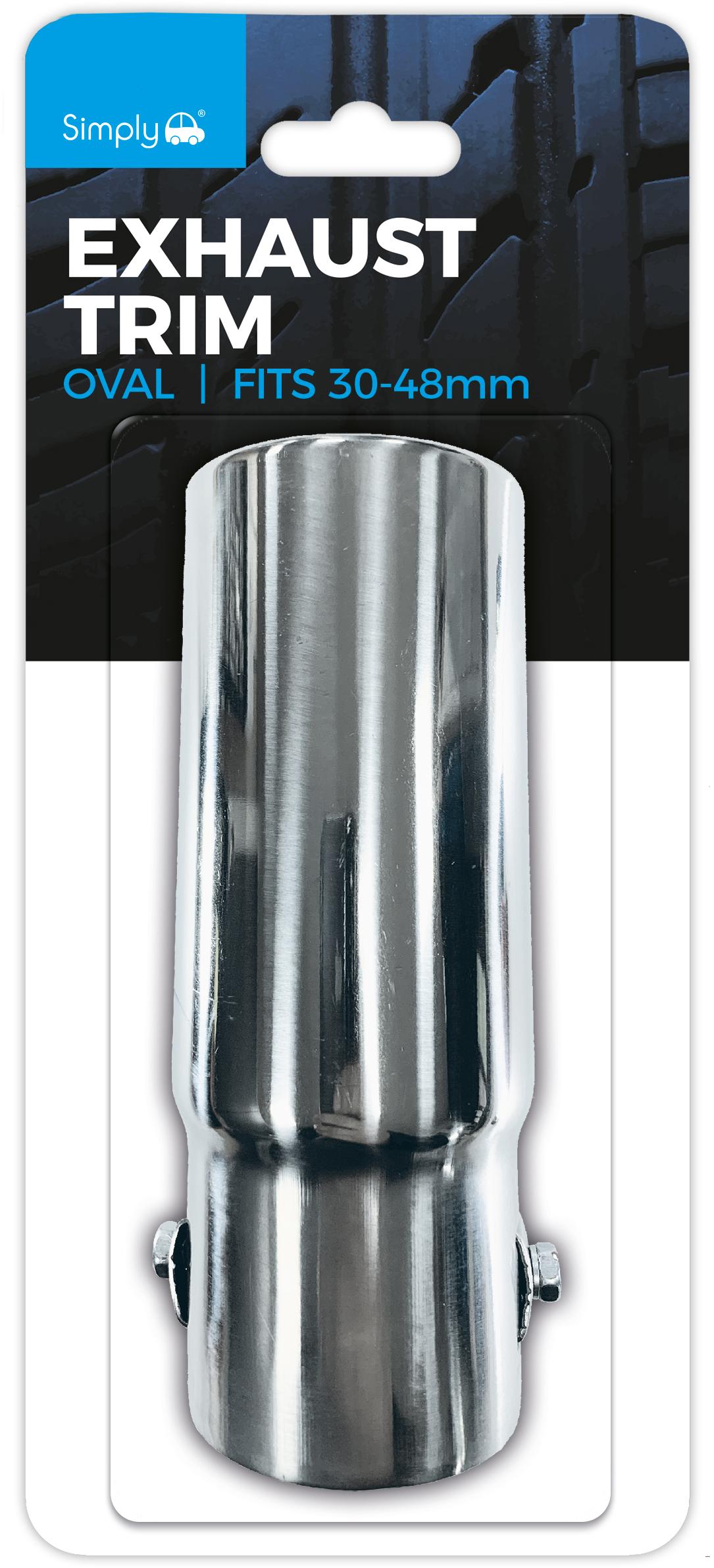 Simply Exhaust Trim Straight 35 - 48mm