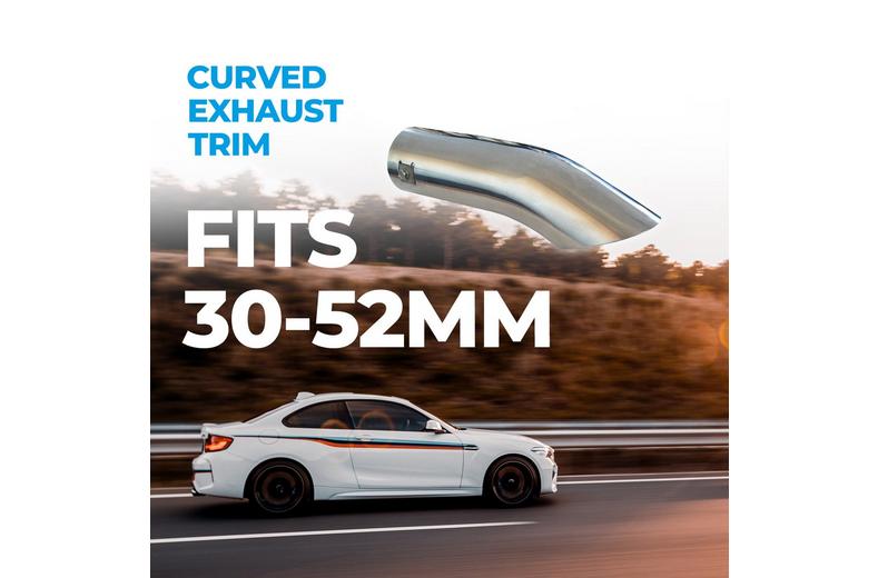 Simply Exhaust Trim Curved 35-52mm Simply Exhaust Trim Curved 35-52mm
