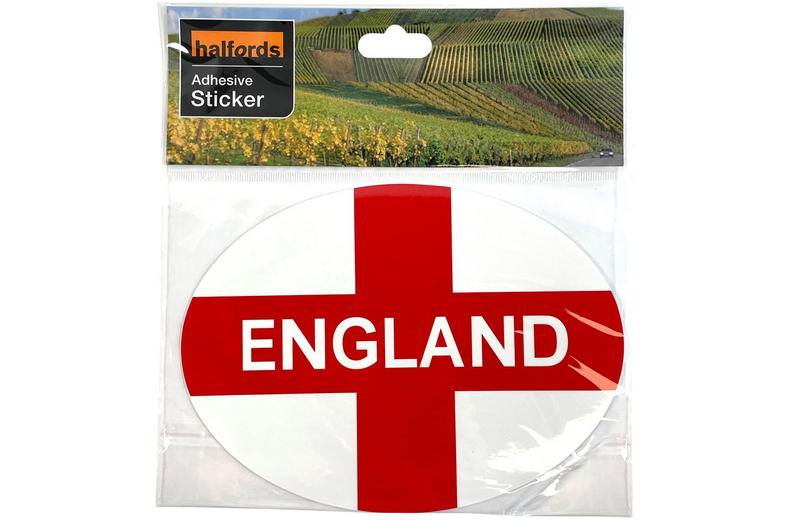 Halfords England Car Sticker Halfords England Car Sticker