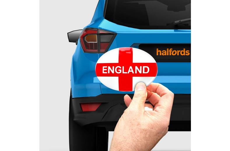 Halfords England Car Sticker Halfords England Car Sticker