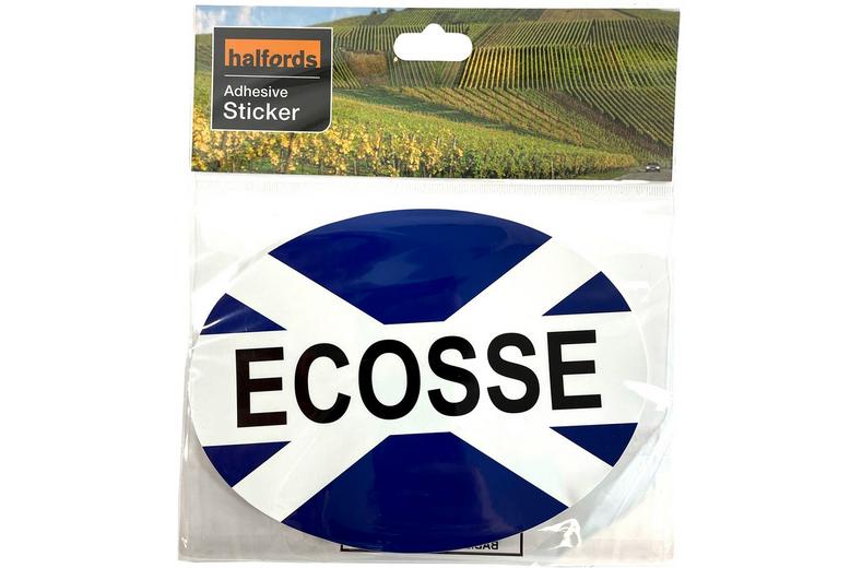 Halfords Ecosse Car Sticker Halfords Ecosse Car Sticker