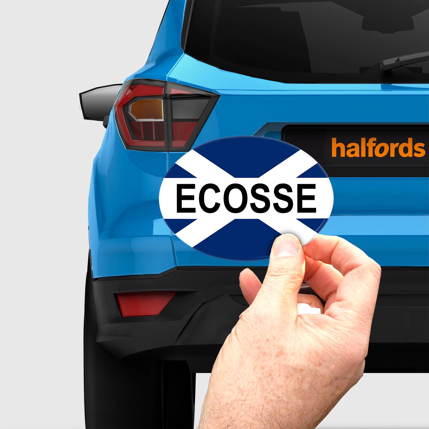 Halfords Ecosse Car Sticker