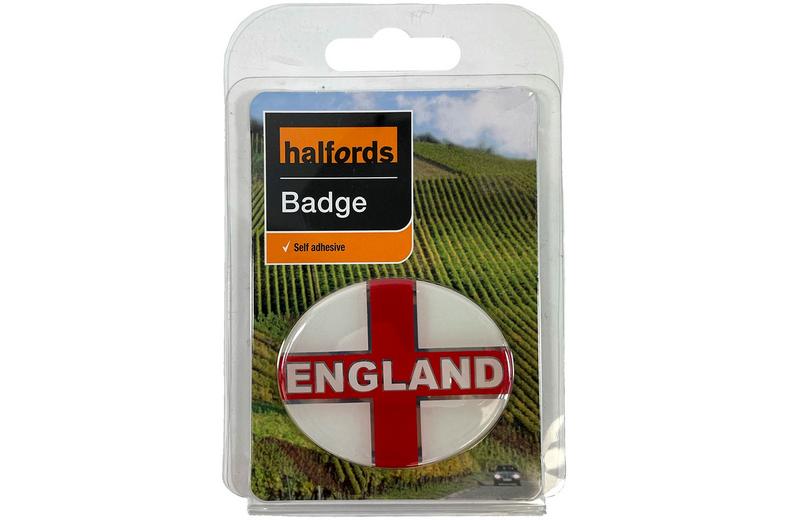 Halfords Deluxe England Badge Halfords Deluxe England Badge