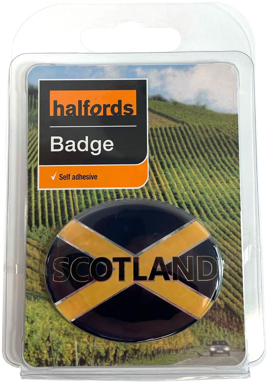 Halfords Deluxe Scotland Badge