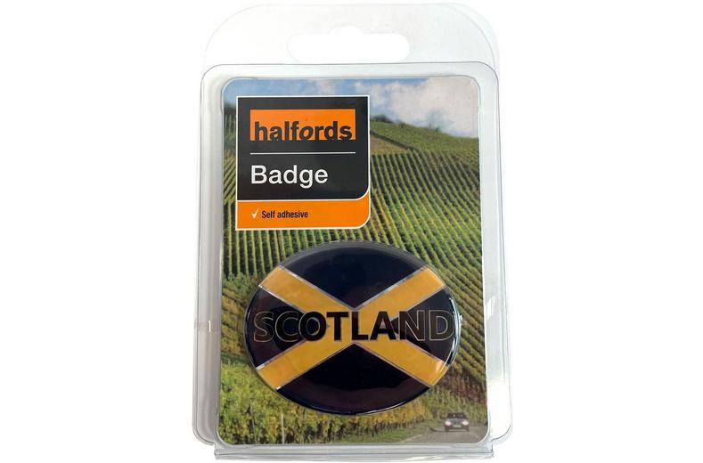Halfords Deluxe Scotland Badge Halfords Deluxe Scotland Badge
