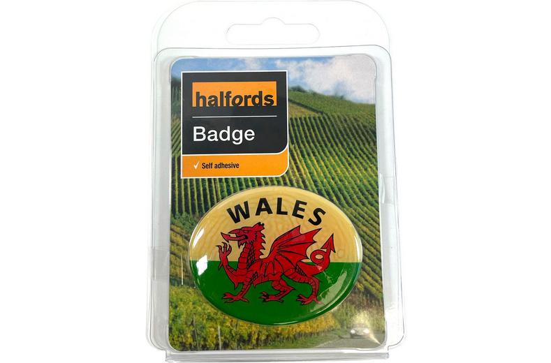 Halfords Deluxe Welsh Badge Halfords Deluxe Welsh Badge