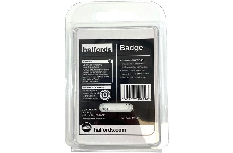 Halfords Deluxe Welsh Badge Halfords Deluxe Welsh Badge