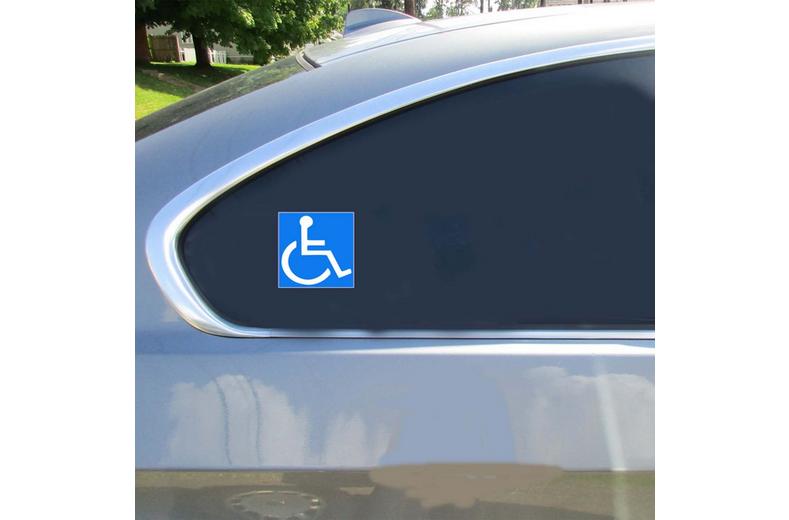 Halfords Disabled Sticker Halfords Disabled Sticker