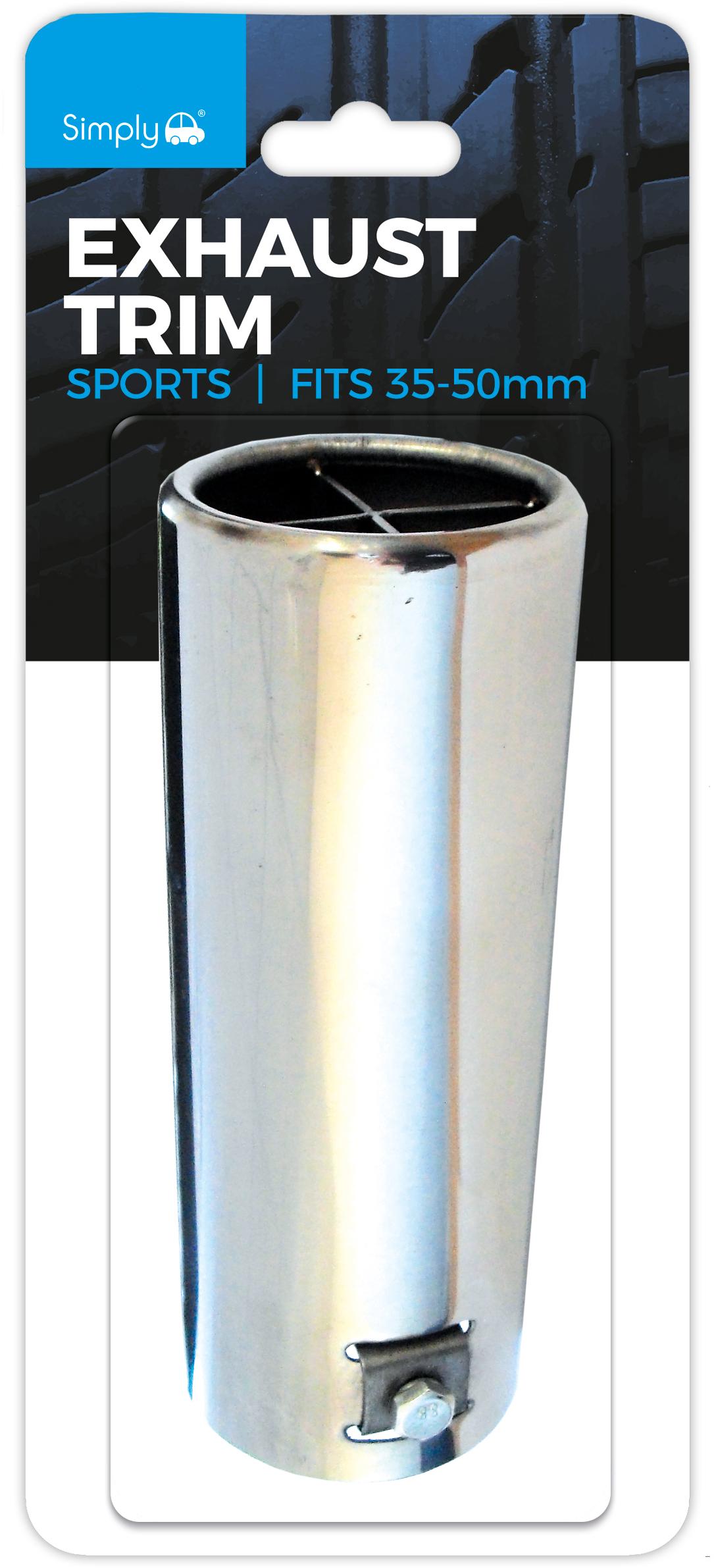 Simply Exhaust Trim Sports 35-50mm