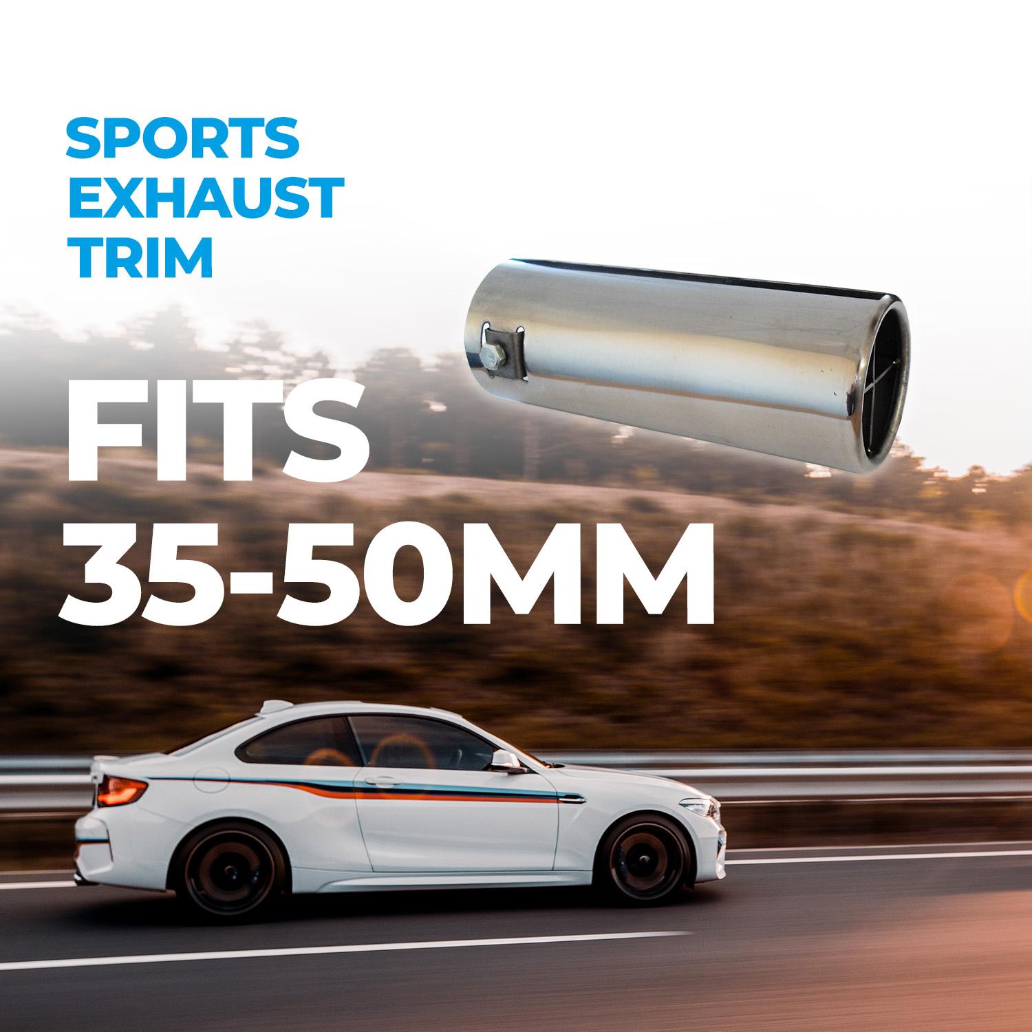 Simply Exhaust Trim Sports 35-50mm