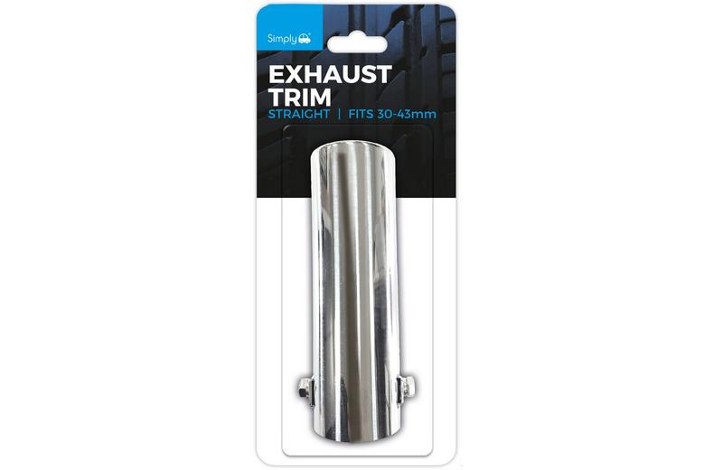 Simply Exhaust Trim Straight 30-43mm Simply Exhaust Trim Straight 30-43mm