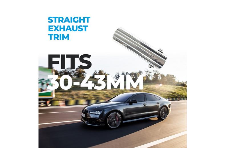 Simply Exhaust Trim Straight 30-43mm Simply Exhaust Trim Straight 30-43mm