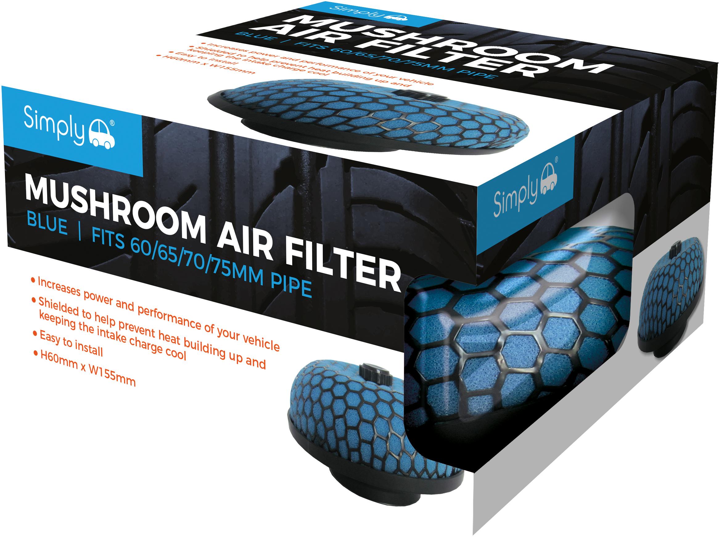 Ripspeed Mushroom Filter - Blue