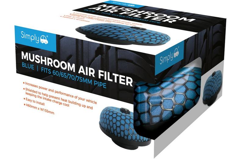 Ripspeed Mushroom Filter - Blue Ripspeed Mushroom Filter - Blue