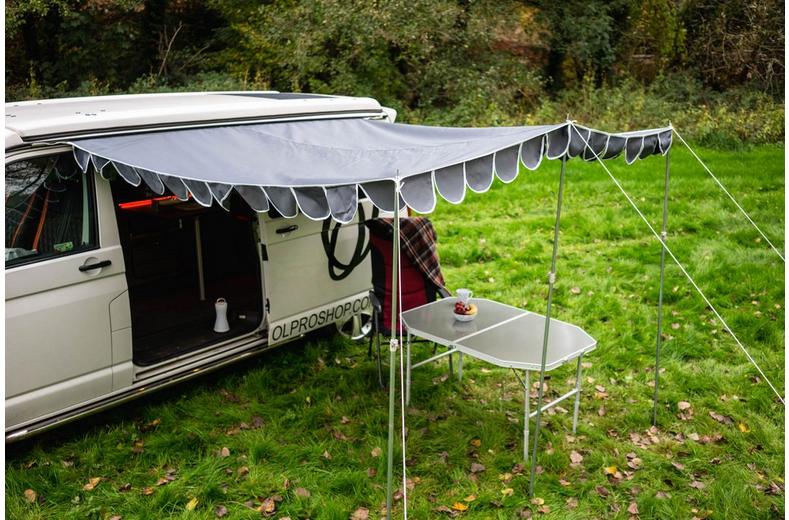 Olpro Shade Camper Van Canopy - Charcoal Olpro Shade Camper Van Canopy - Charcoal