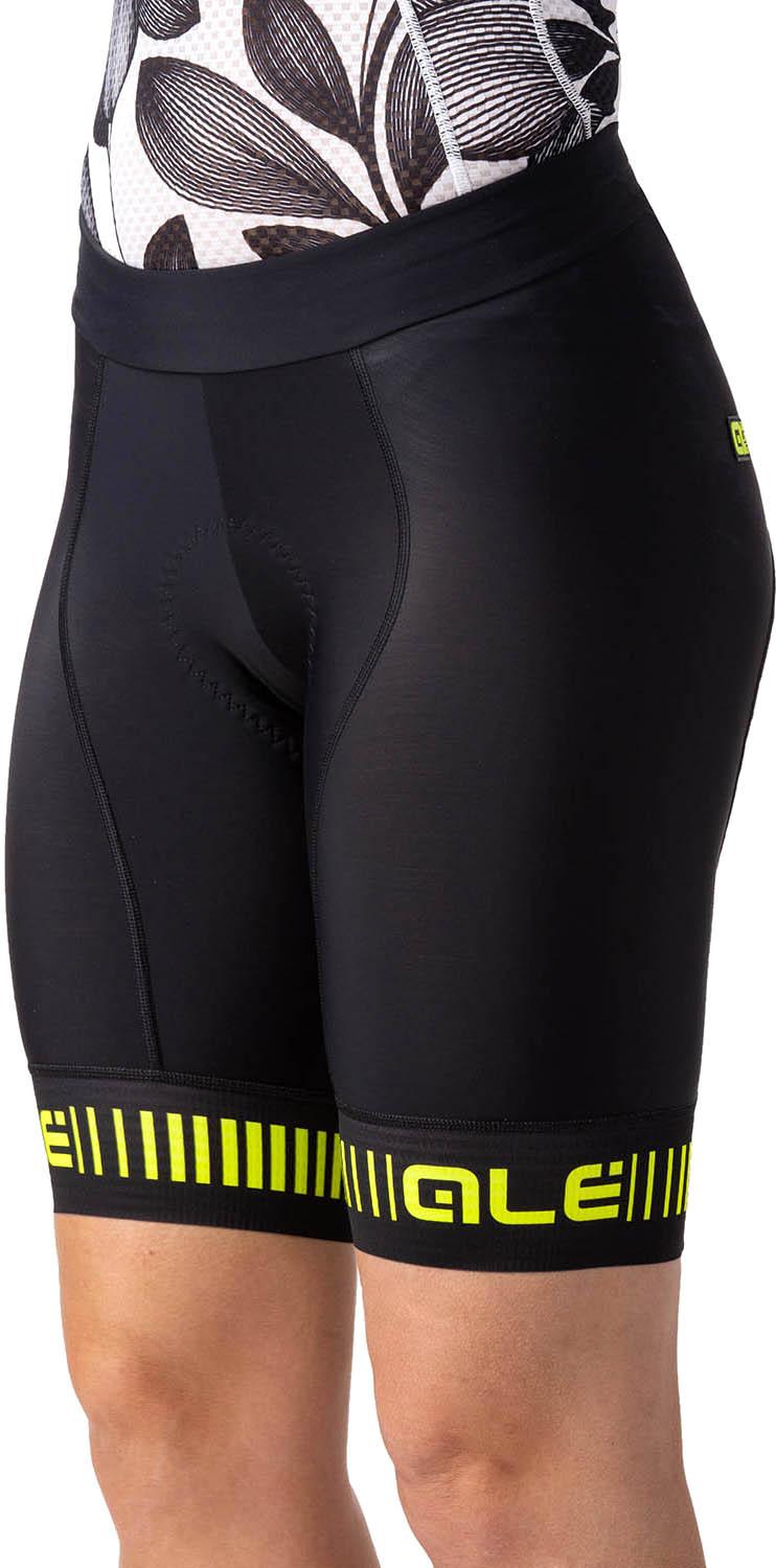 Strada PR-R Womens Shorts Black/Yellow, XL