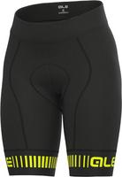 Halfords Alé Strada Pr-R Womens Shorts Black/Yellow, L | Extra 8% off for BC Members