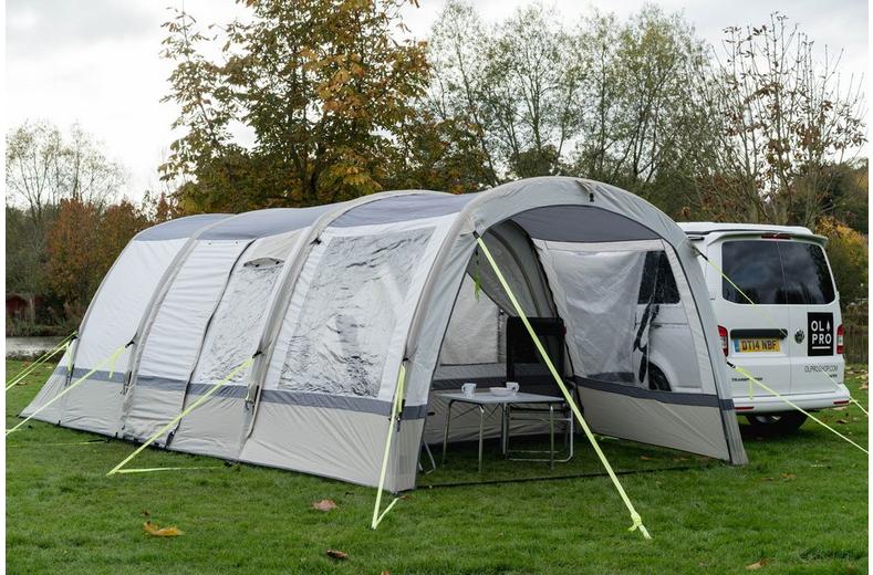 Olpro Cocoon Breeze Camper Van Awning Extension - Sage Olpro Cocoon Breeze Camper Van Awning Extension - Sage